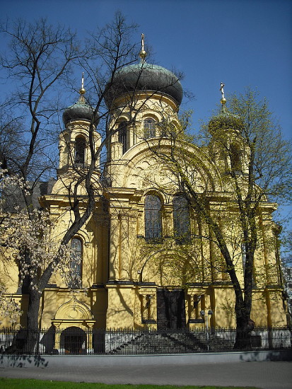 Image -- Warsaw: Saint Mary Magdalene Orthodox Church in the Praga district.