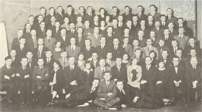 Image -- Delegates to the 1927 convention of the Workers Benevolent Association, Winnipeg.