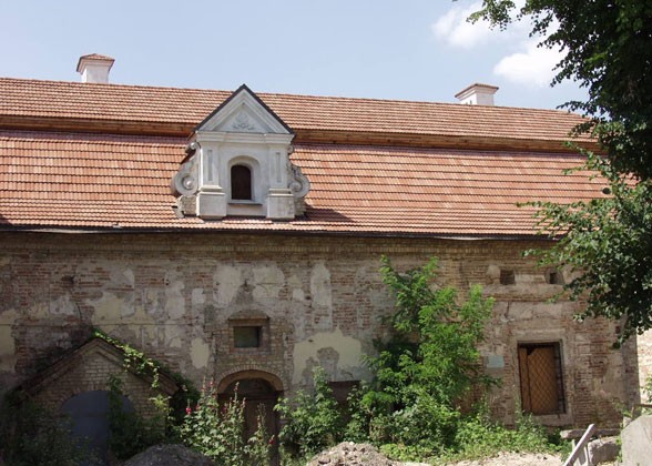 Image -- Yelysaveta Hulevychivna's building in Kyiv (end of 15th century).