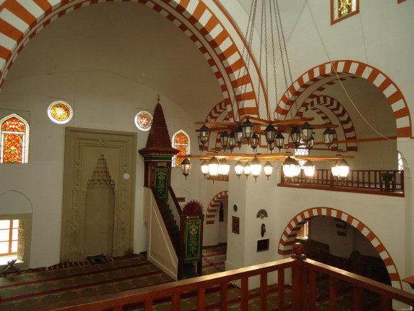 Image -- The Yevpatoriia mosque (interior).