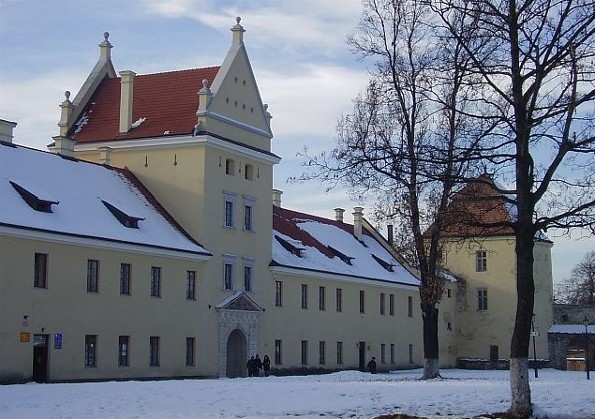 Image -- The castle in Zhovkva, Lviv oblast.