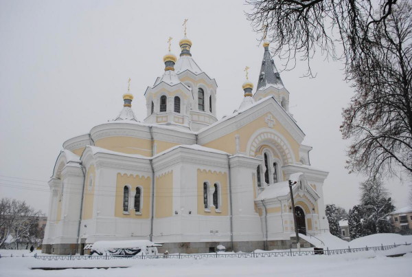 Image -- Zhytomyr Transfiguration Cathedral.