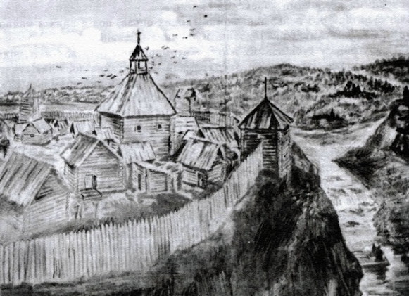 Image -- The Zhytomyr castle (reconstruction).